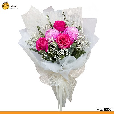B0374 | Bó hoa 374
