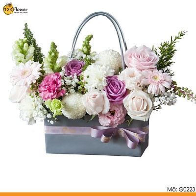 G0223 | Giỏ hoa 223