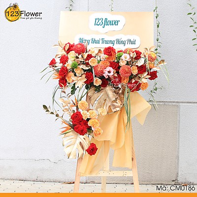 CM0186 | Kệ chúc mừng 186