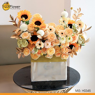 H0345 | Hộp hoa 345