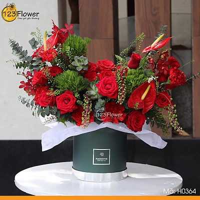 H0364 | Hộp hoa 364