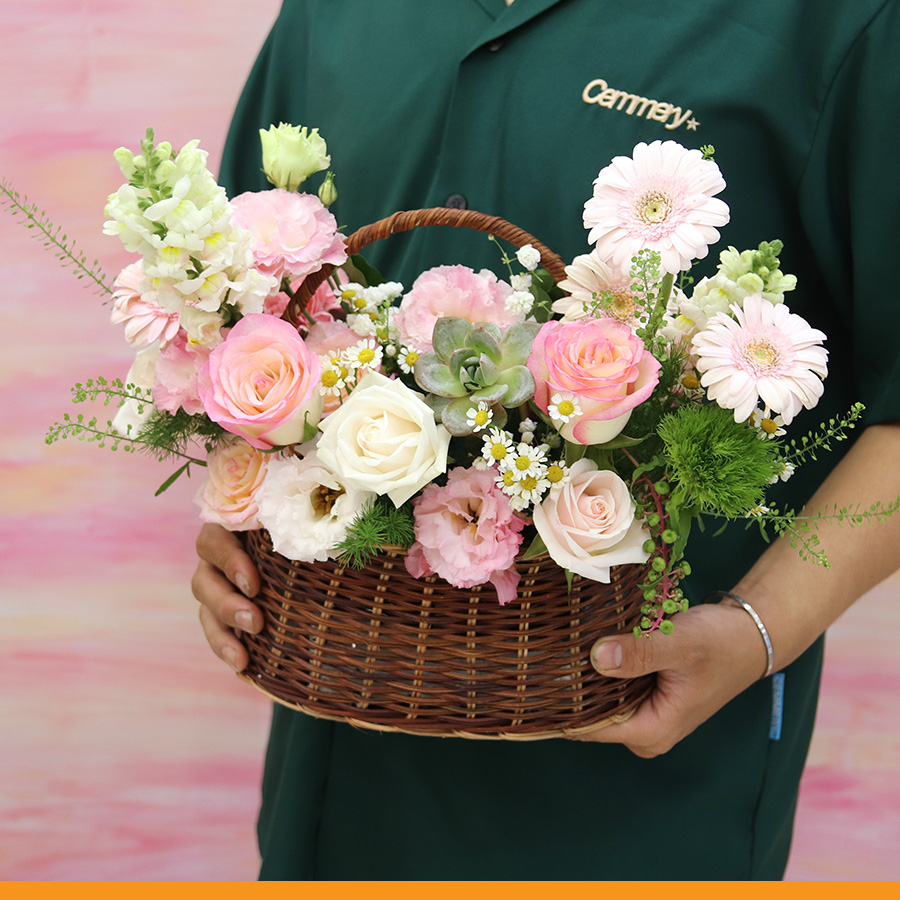 G0266 | Giỏ hoa 266