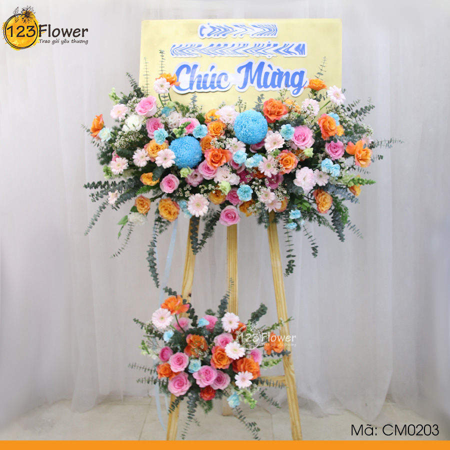 CM0203 | Kệ chúc mừng 203