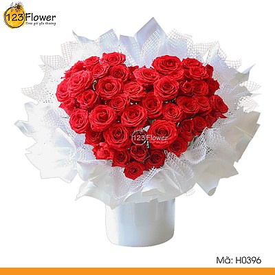 H0396 | Hộp hoa 396