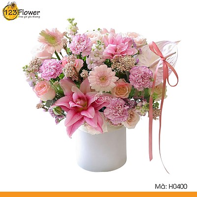 H0400 | Hộp hoa 400