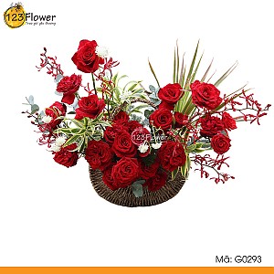 G0293 | Giỏ hoa 293