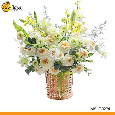G0294 | Giỏ hoa 294