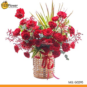 G0295 | Giỏ hoa 295