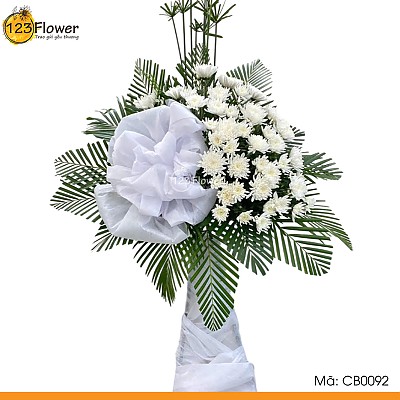 CB0092 | Kệ hoa chia buồn 92