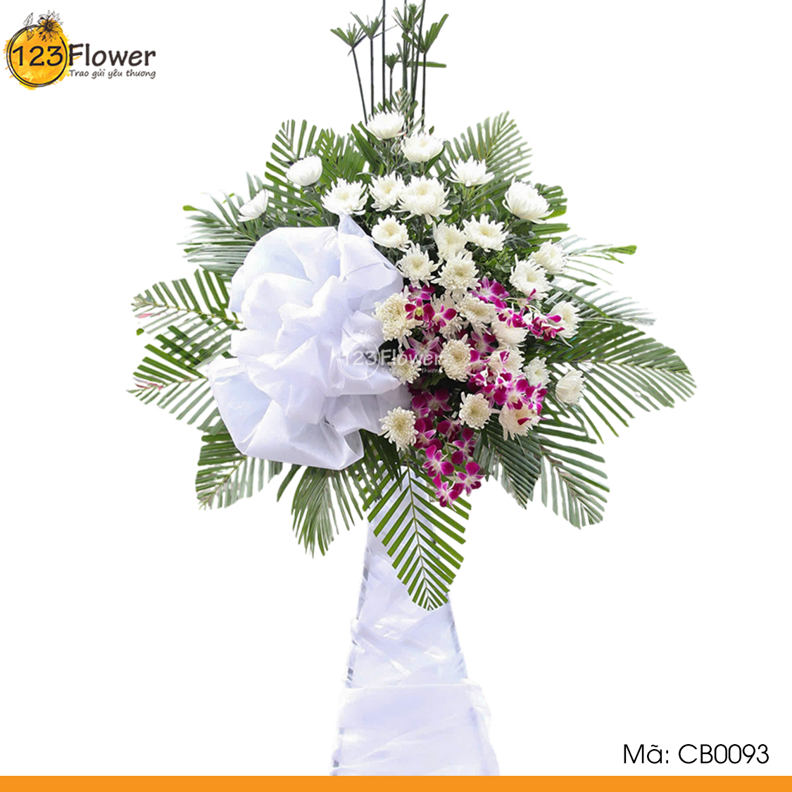 CB0093 | Kệ hoa chia buồn 93
