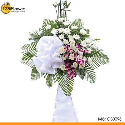 CB0093 | Kệ hoa chia buồn 93