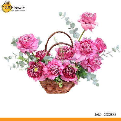 G0300 | Giỏ hoa 300