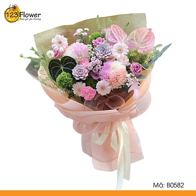 B0582 | Bó hoa 582