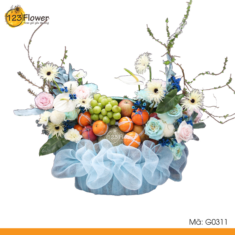 G0311 | Giỏ hoa 311