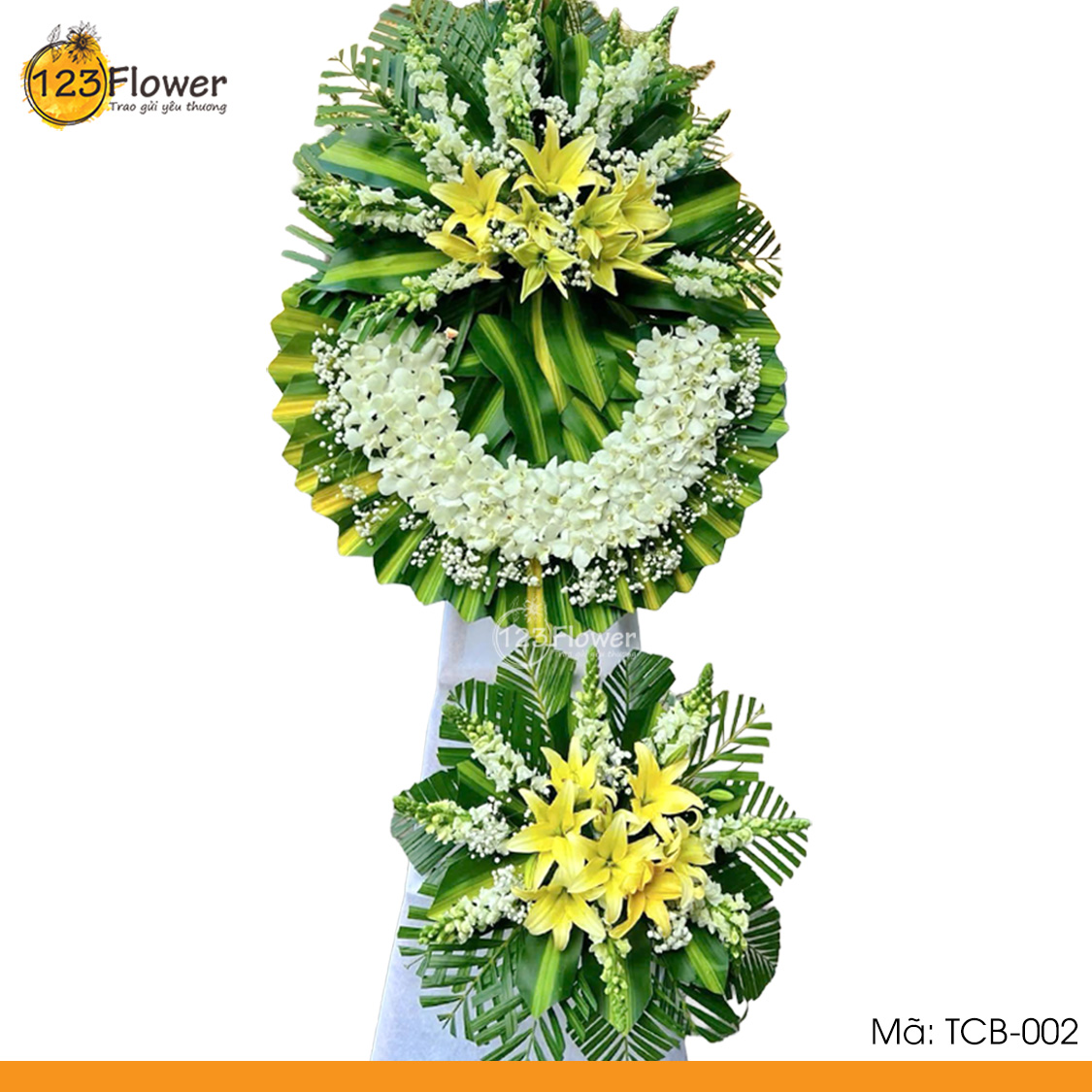 TCB-002 | Kệ hoa chia buồn 002