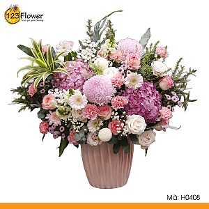 H0408 | Hộp hoa 408