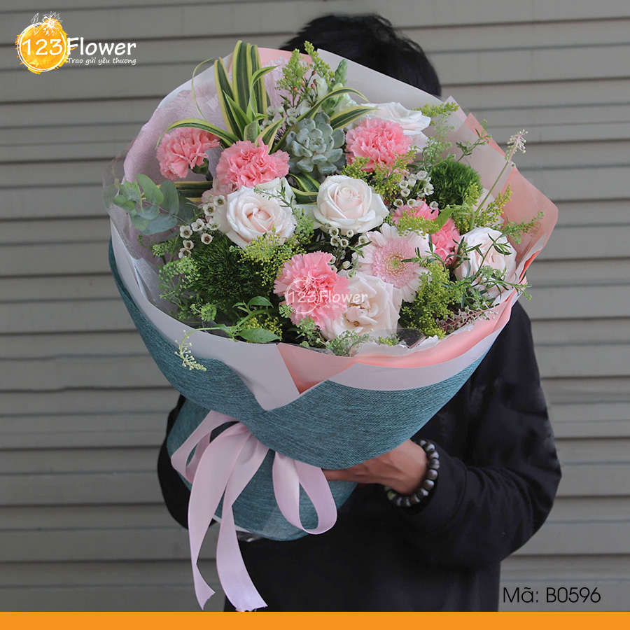 B0596 | Bó hoa 596