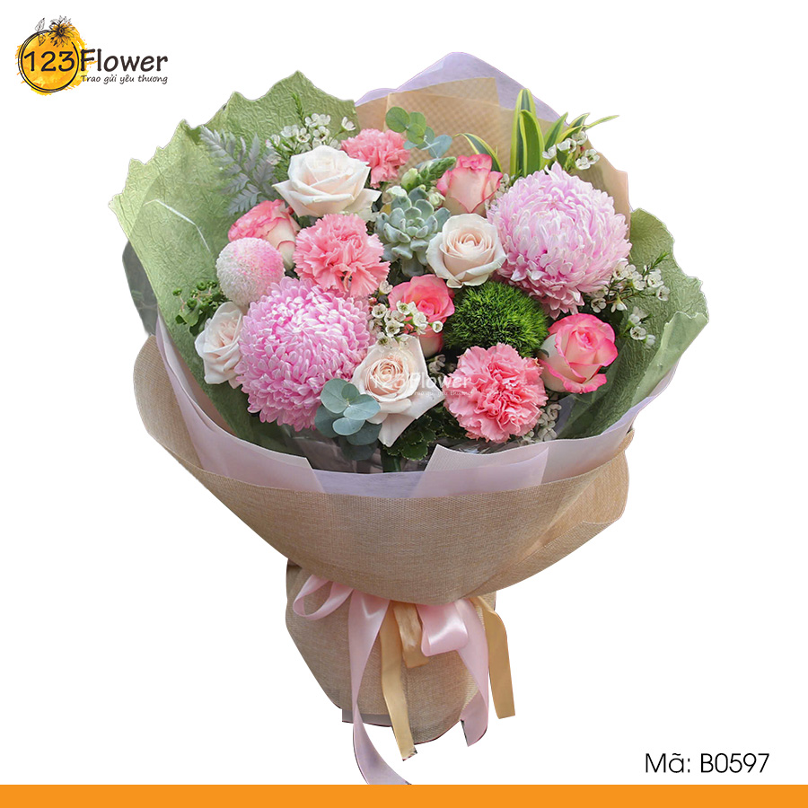 B0597 | Bó hoa 597