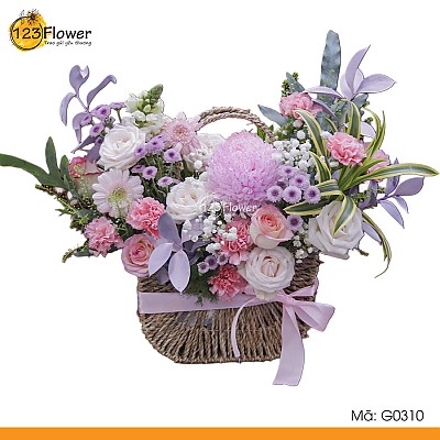 G0310 | Giỏ hoa 310