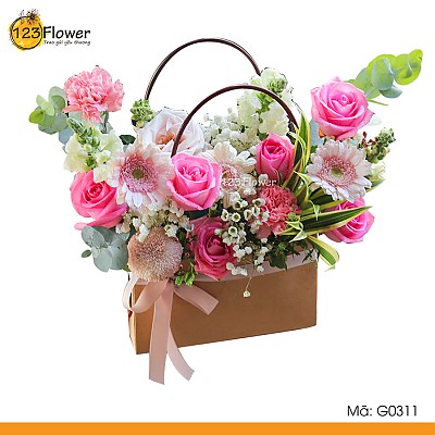G0311 | Giỏ hoa 311