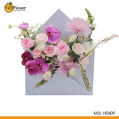 H0409 | Hộp hoa 409