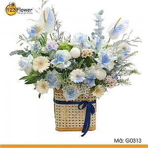 G0313 | Giỏ hoa 313