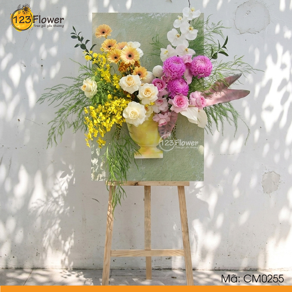 CM0255 | Kệ chúc mừng 255