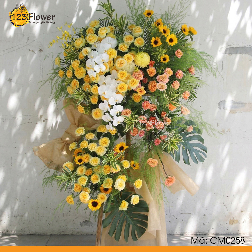 CM0258 | Kệ chúc mừng 258