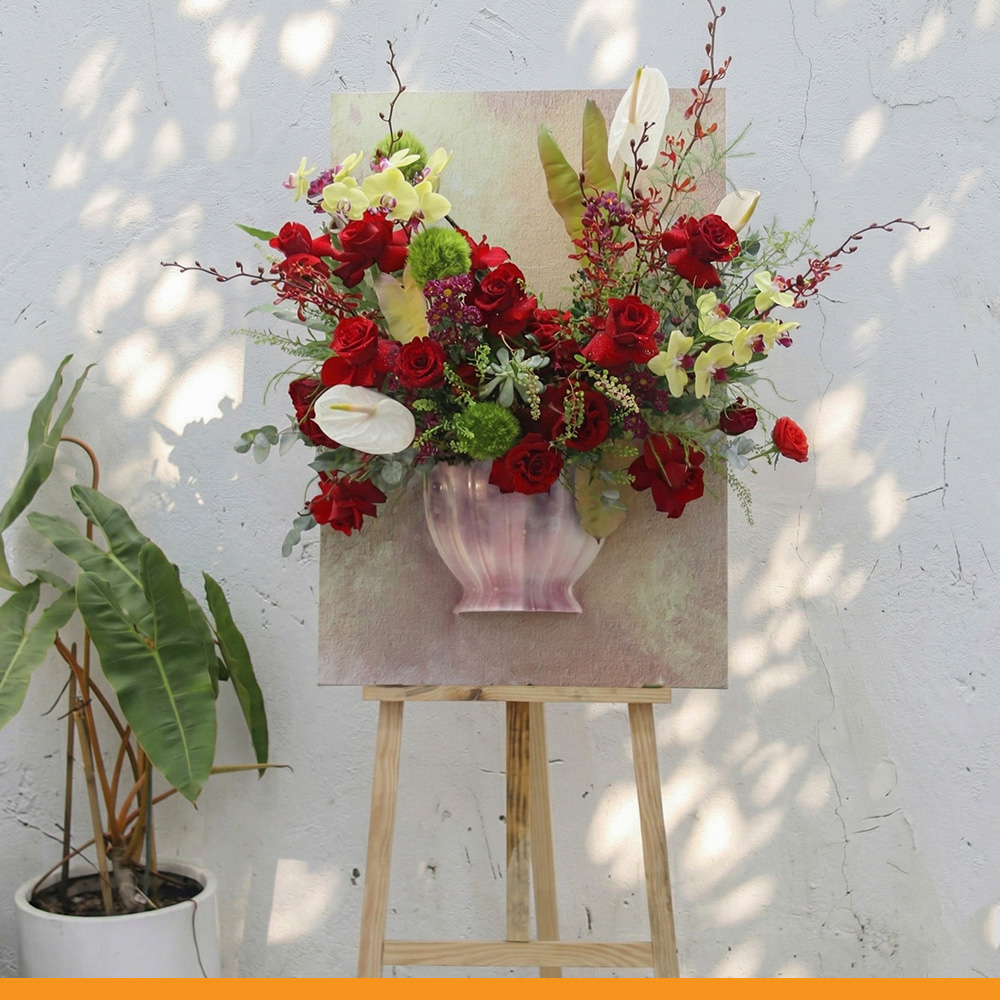 CM0257 | Kệ hoa chúc mừng 257