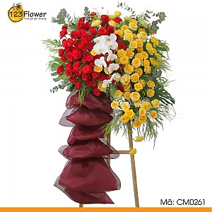 CM0261 | Kệ hoa chúc mừng 261