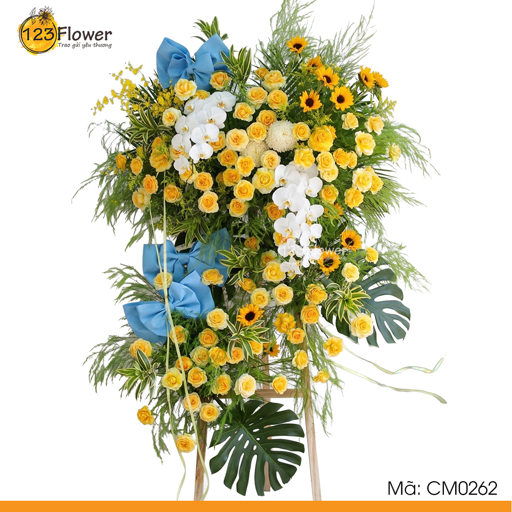 CM0262 | Kệ hoa chúc mừng 262
