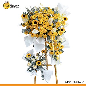 ​CM0269 | Kệ hoa chúc mừng 269