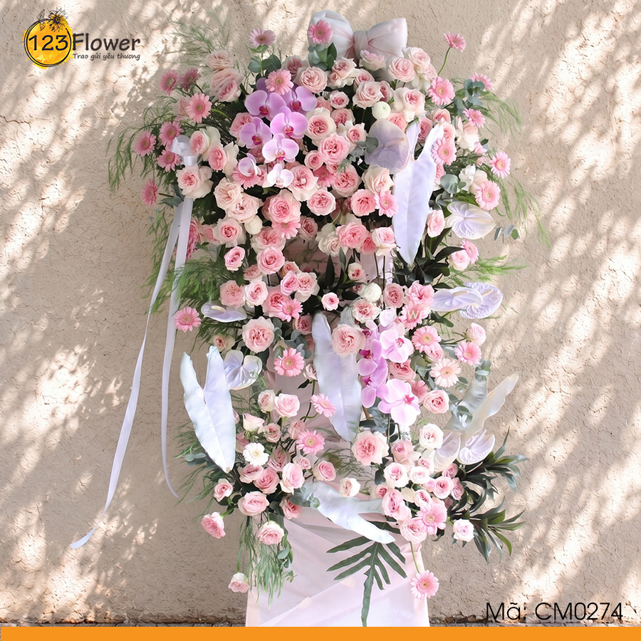 CM0274 | Kệ hoa chúc mừng 274