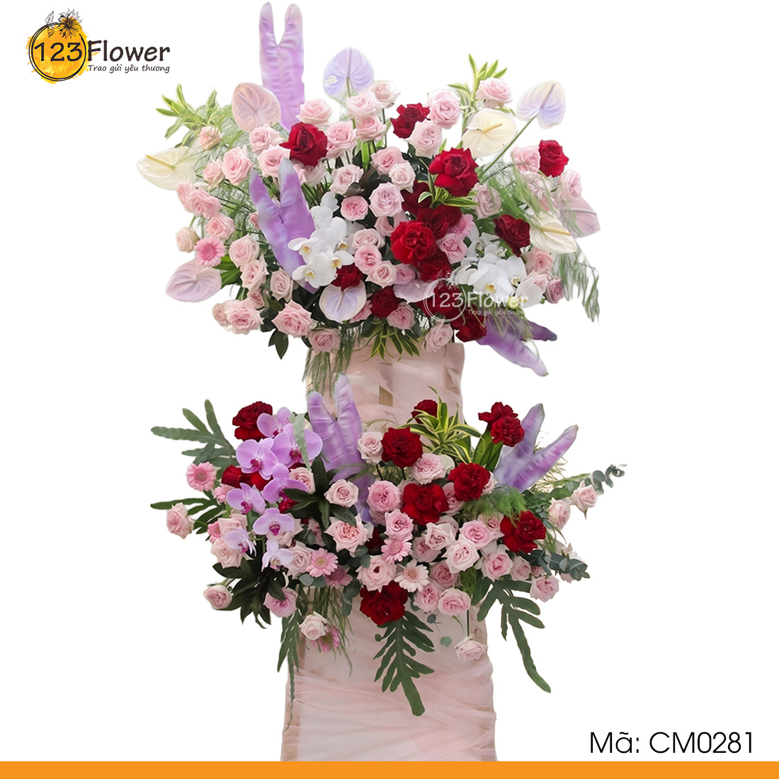 CM0281 | Kê hoa chúc mừng 281
